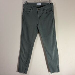 LOFT Olive Green Denim